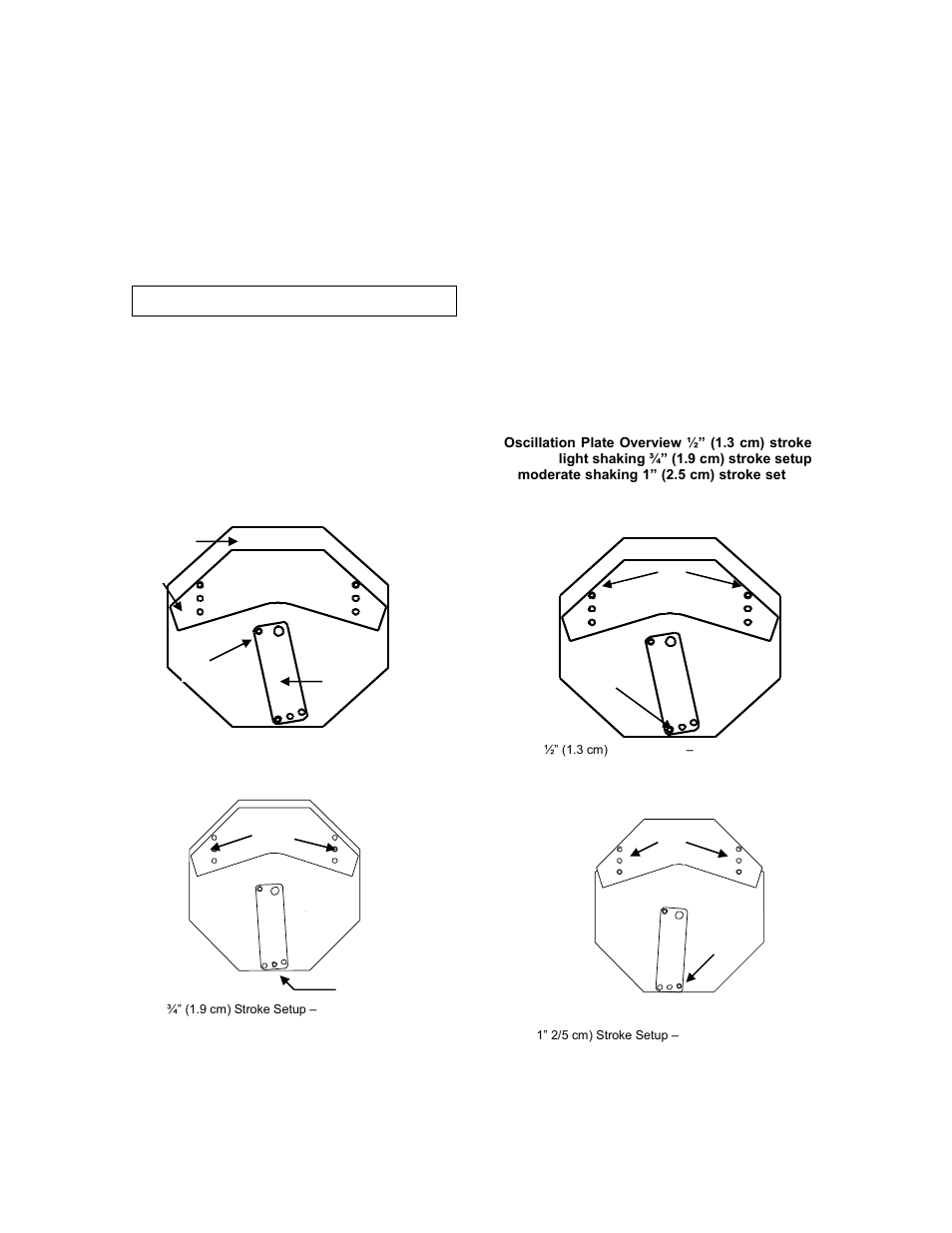 Adjusting the shaker movement, Warning | Shellab SSI5R-2 User Manual | Page 13 / 26
