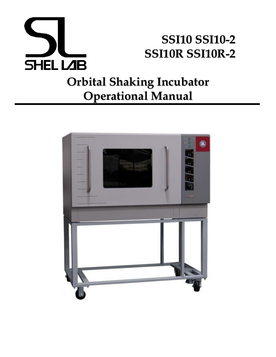 Shellab SSI10R-2 User Manual | 28 pages