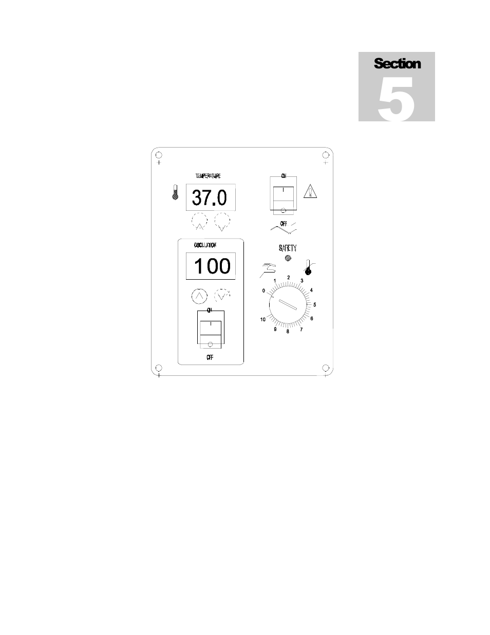 Controls overview, Power switch, Main temperature controller | Over temperature safety thermostat (otp), Safety light | Shellab SWBR27-2 User Manual | Page 8 / 24