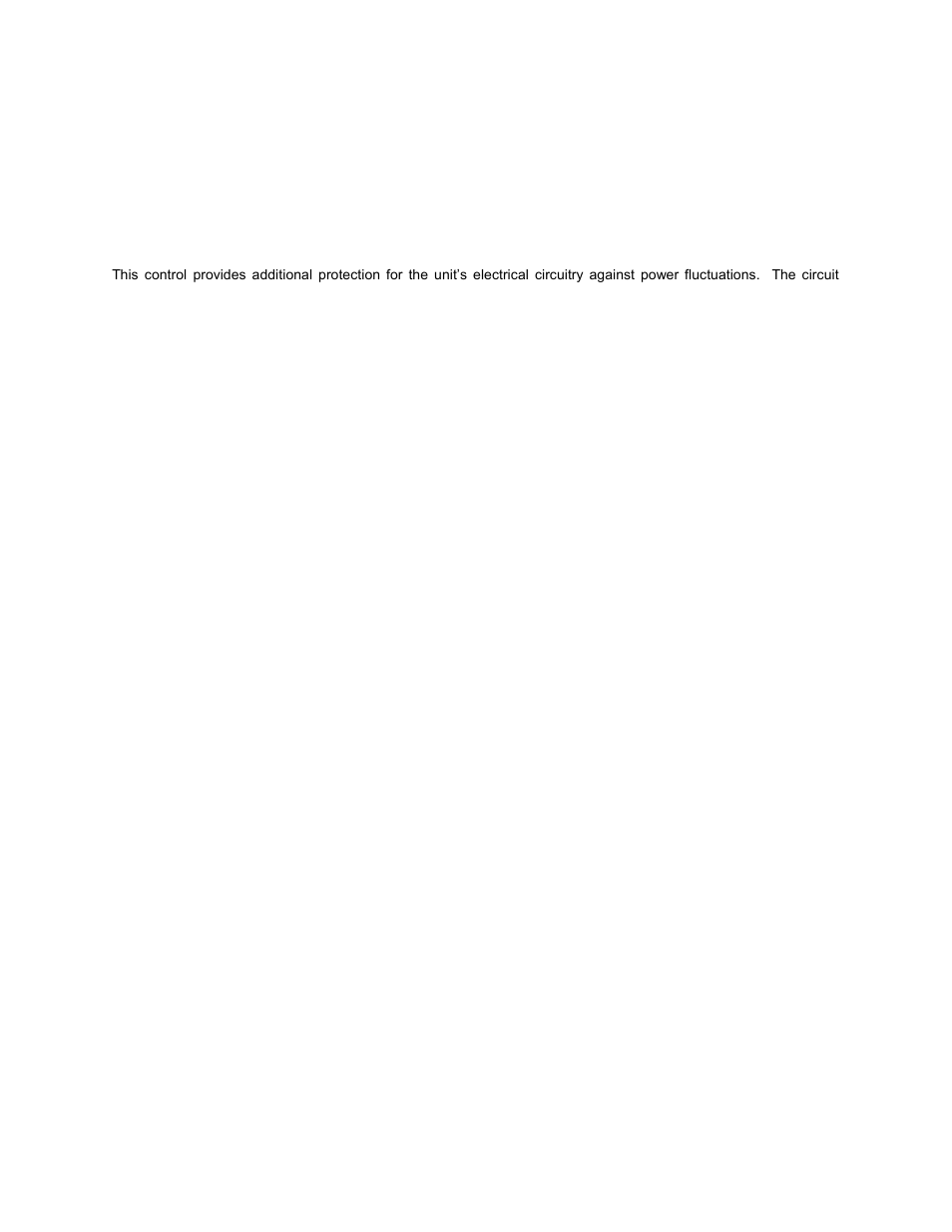 Oscillation controller, Circuit breaker and fuse | Shellab SWBR27-2 User Manual | Page 9 / 24