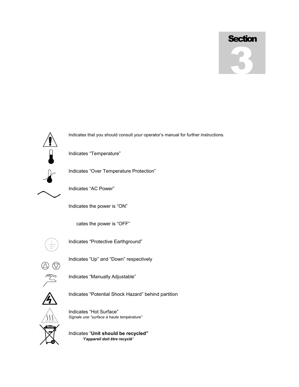 Graphic symbols | Shellab SWB715-2 User Manual | Page 6 / 29