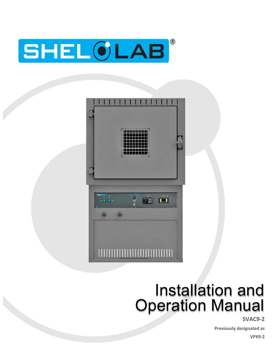 Shellab SVAC9-2 User Manual | 29 pages