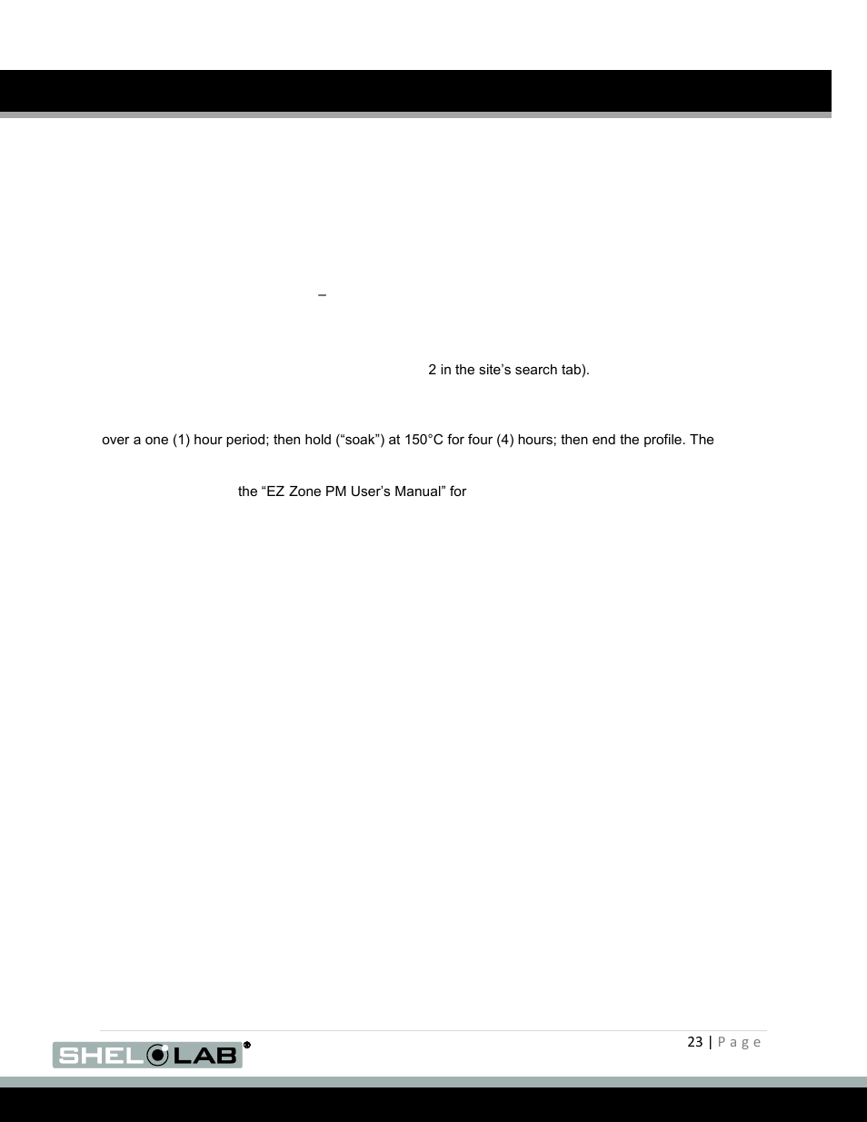 Programmed operations, The programmed, Operations section | Operation (continued) | Shellab SVAC9-2 User Manual | Page 23 / 29