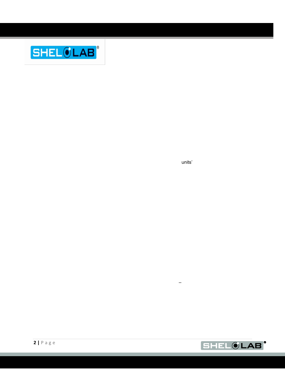 Swpk installation | Shellab SWPK User Manual | Page 2 / 13