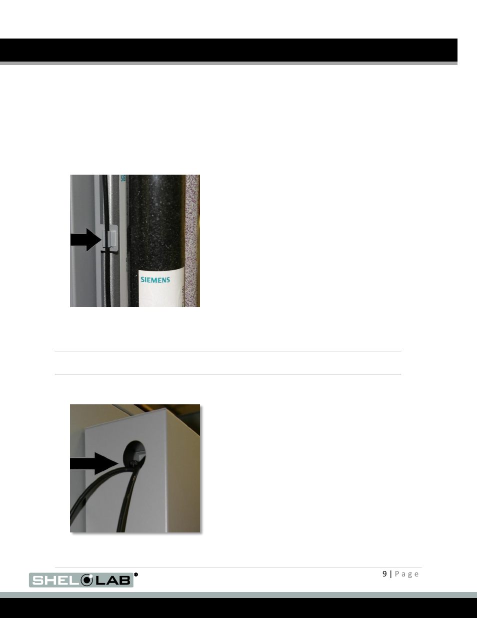 Swpk installation | Shellab SWPK User Manual | Page 9 / 13