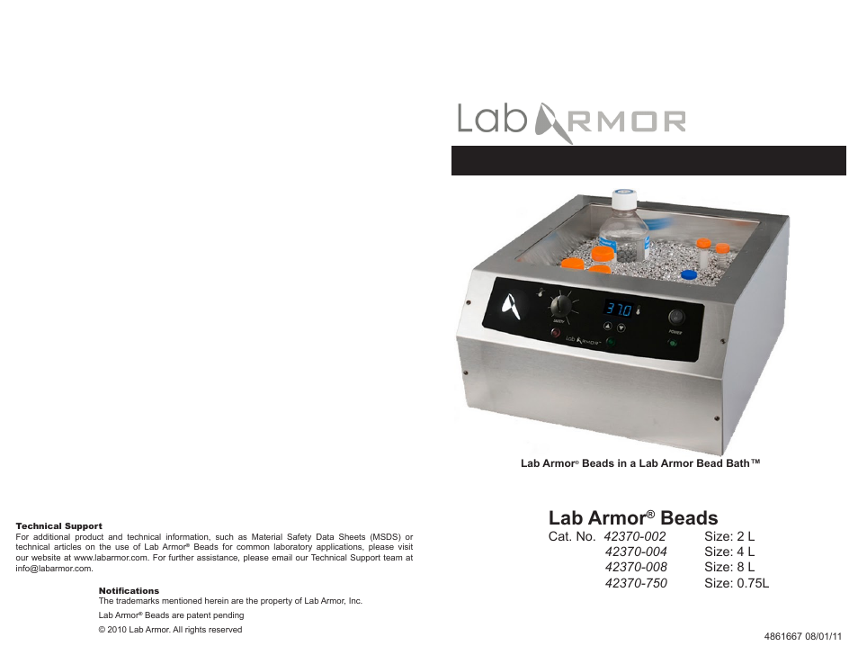 Shellab 42370-750 User Manual | 2 pages