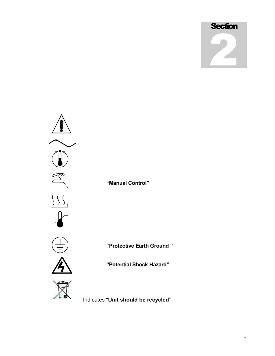 Graphic symbols | Shellab CAT180 User Manual | Page 4 / 11