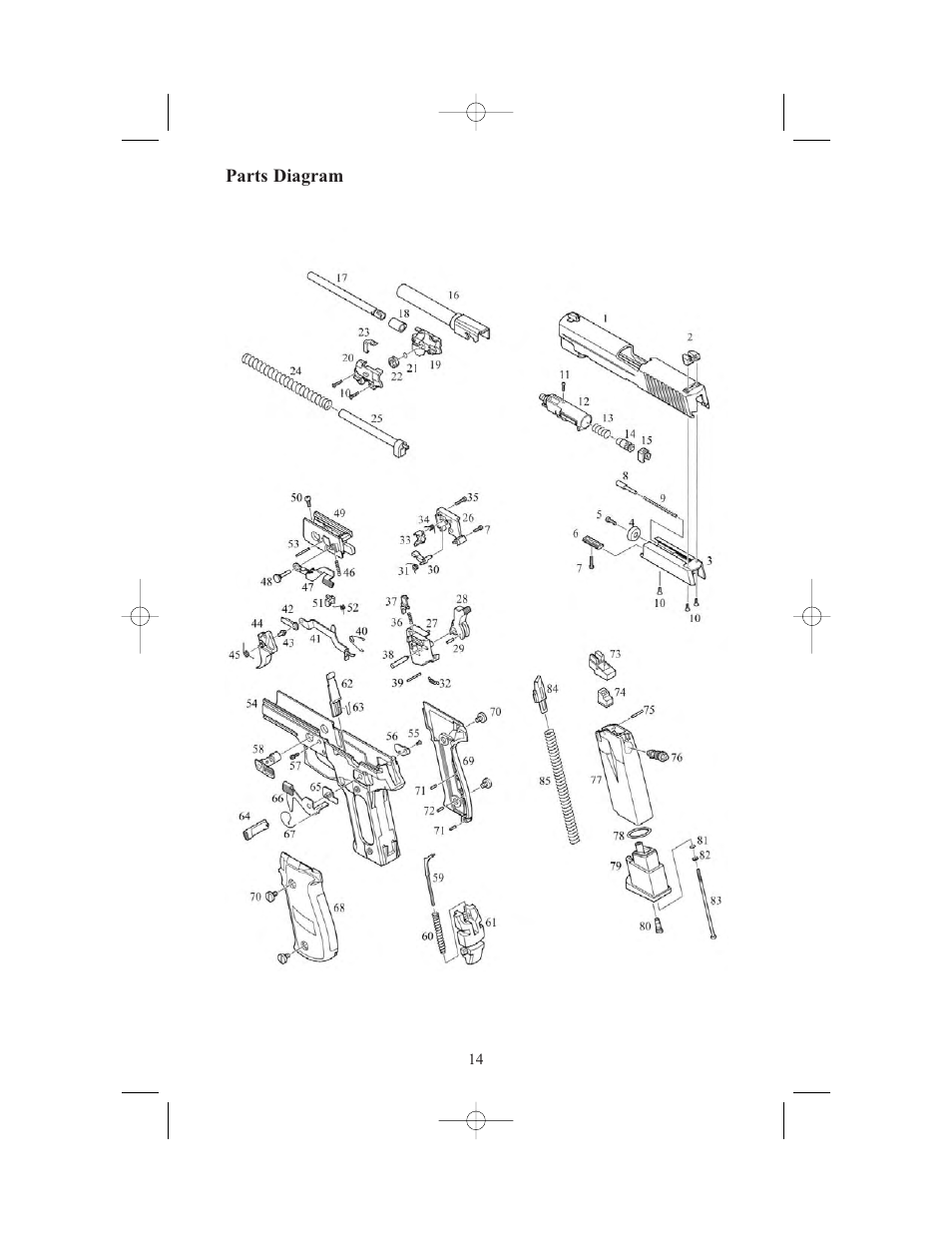SIG SAUER AIRSOFT PISTOL (Handling & Safety) User Manual | Page 16 / 20