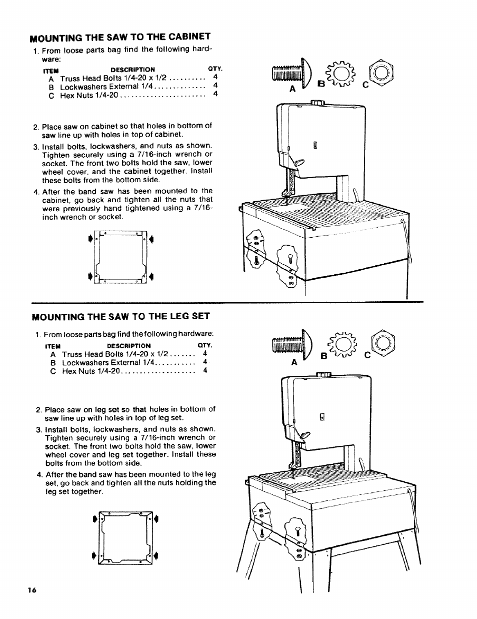 Craftsman 113.2472T0 User Manual | Page 16 / 40