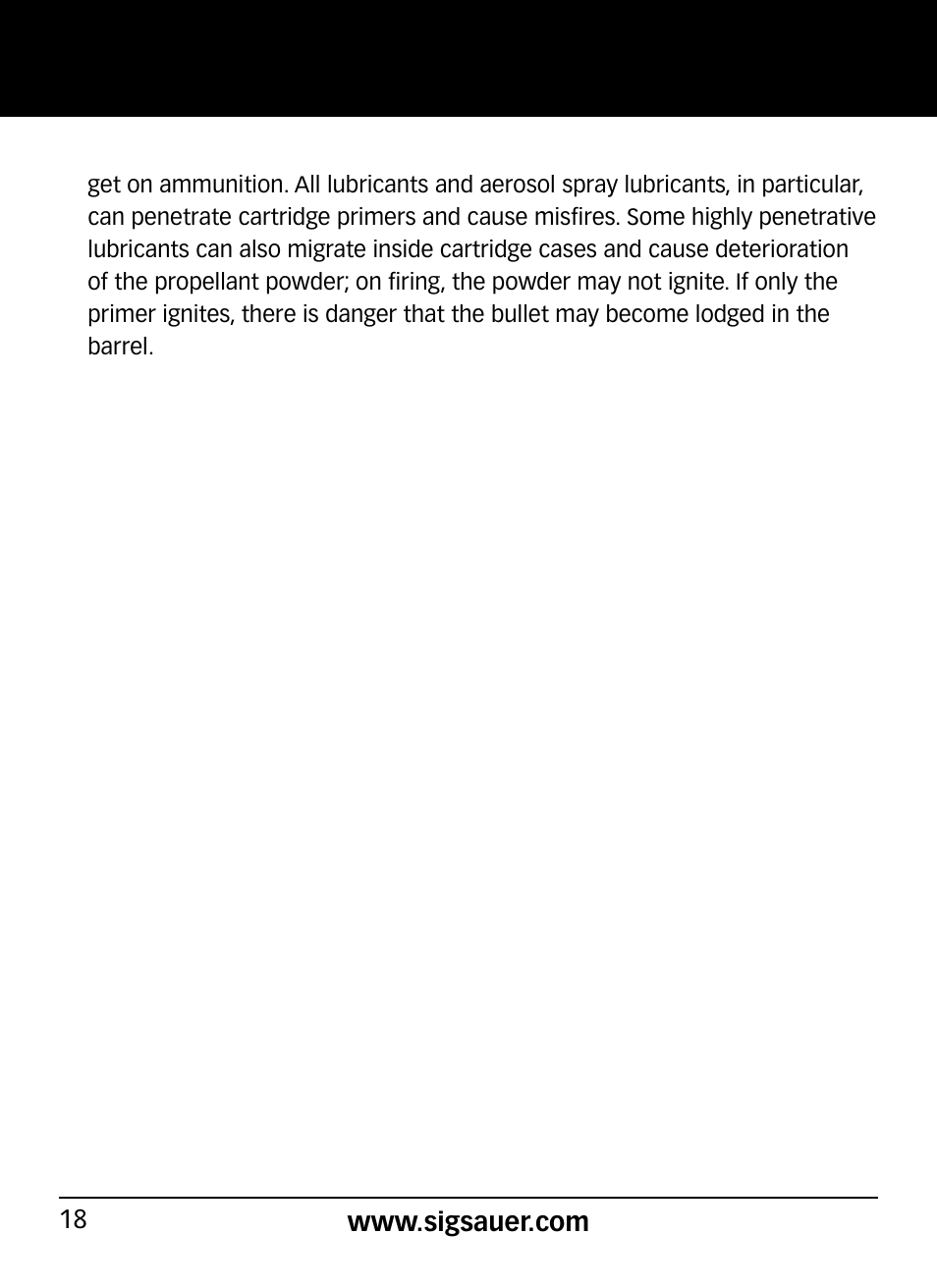 SIG SAUER P290 User Manual | Page 18 / 68