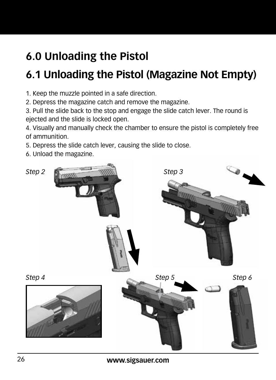 SIG SAUER P320 User Manual | Page 26 / 68