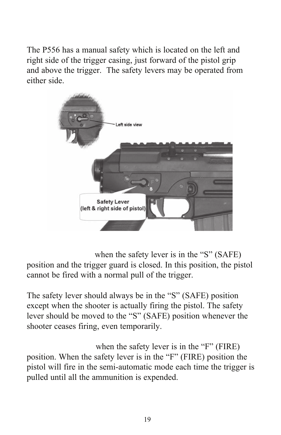 SIG SAUER P556 User Manual | Page 19 / 60