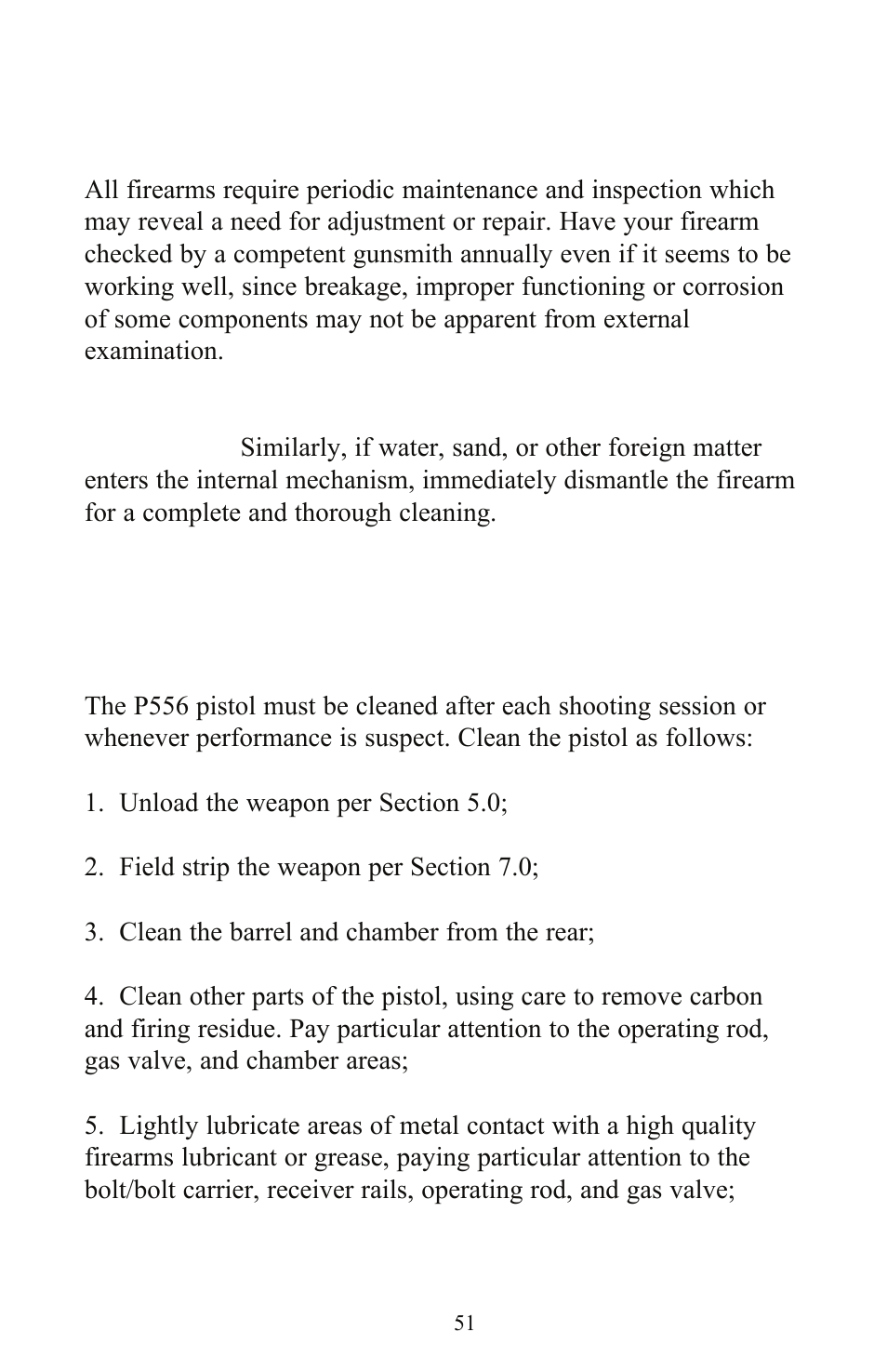 SIG SAUER P556 User Manual | Page 51 / 60