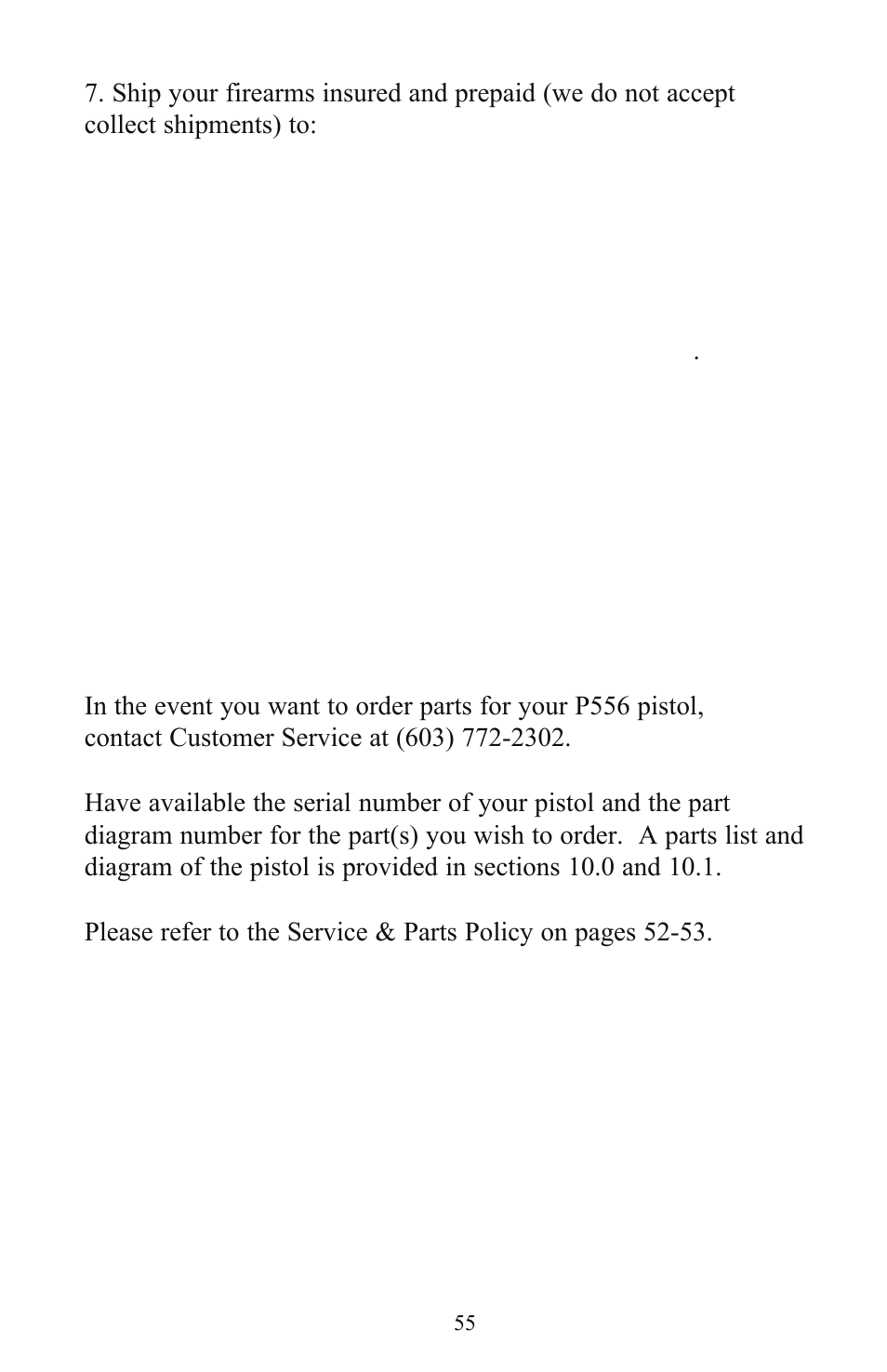 SIG SAUER P556 User Manual | Page 55 / 60