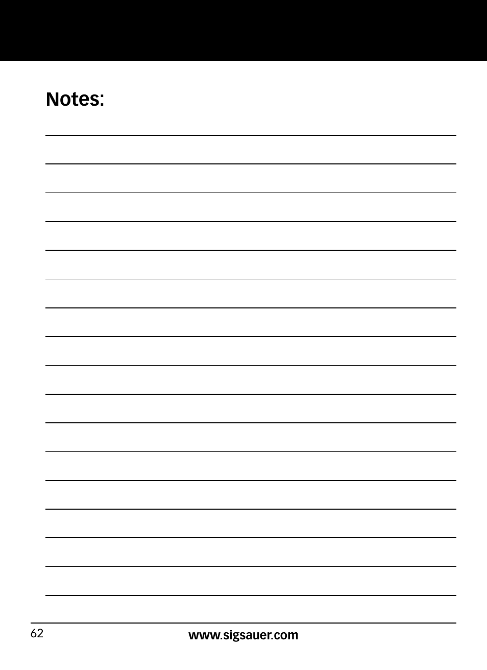SIG SAUER SP2022/SP2022М User Manual | Page 62 / 64
