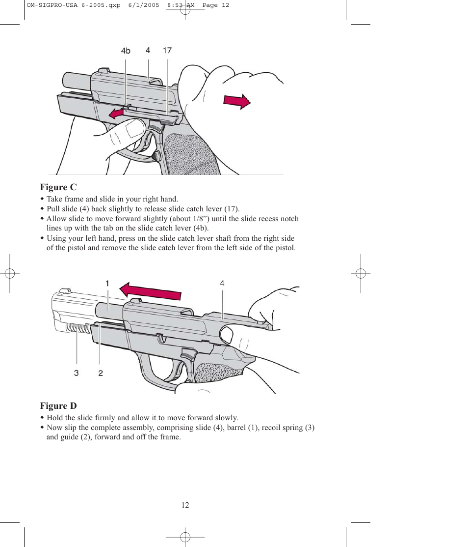 SIG SAUER SP2009 User Manual | Page 12 / 24