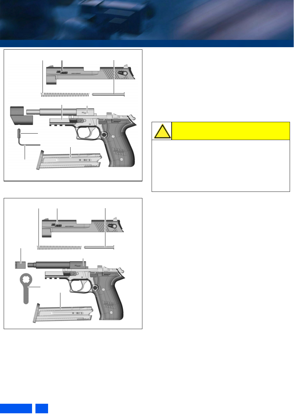 3 pistol assembly, Pistol assembly, On 9.3) | R 9.3), Maintenance | SIG SAUER MOSQUITO User Manual | Page 20 / 28