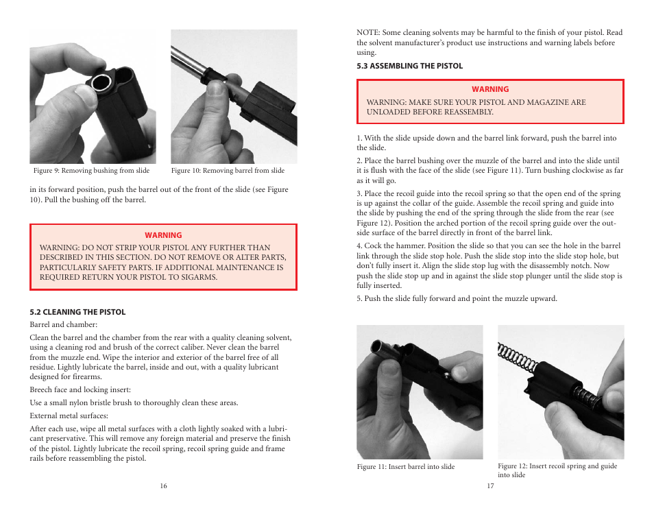 SIG SAUER 1911 User Manual | Page 10 / 15