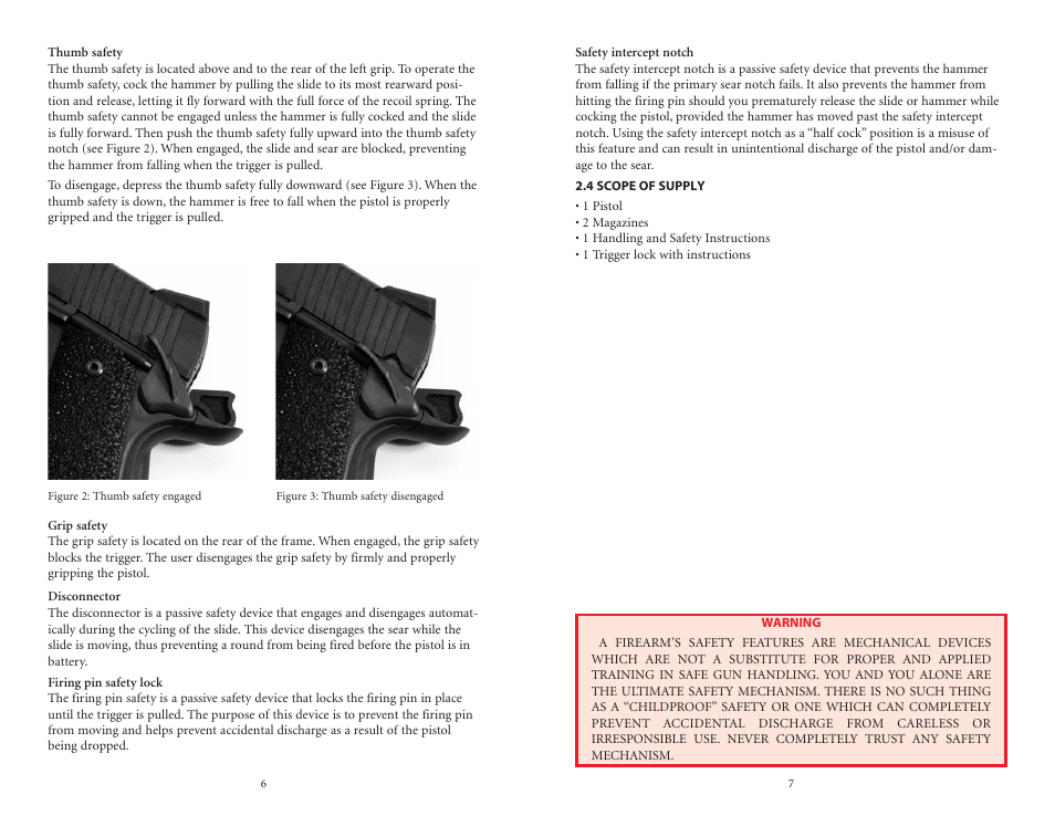 SIG SAUER 1911 User Manual | Page 5 / 15