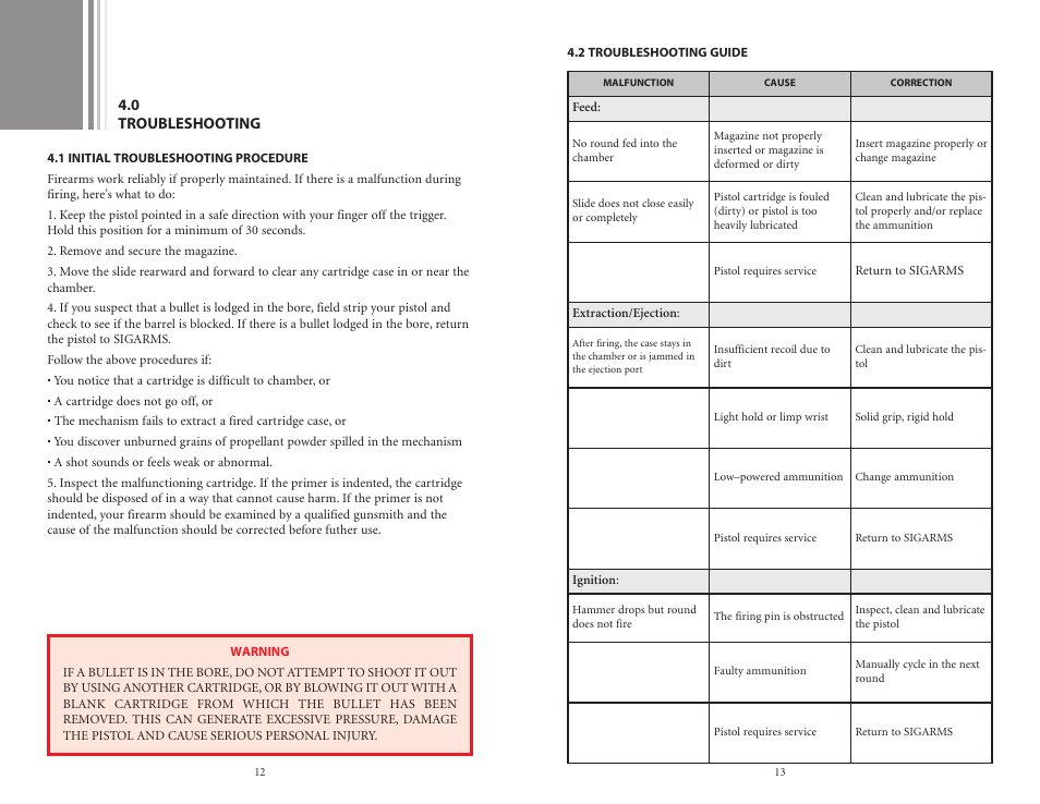 SIG SAUER 1911 User Manual | Page 8 / 15