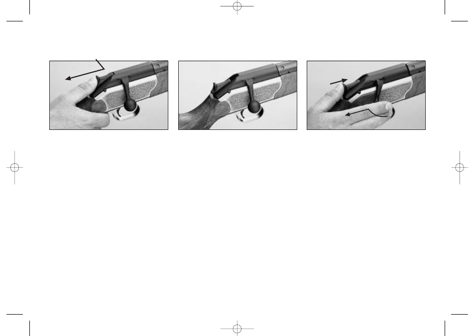 Safety system and bolt handle lock | SIG SAUER BLASER R93 User Manual | Page 9 / 24