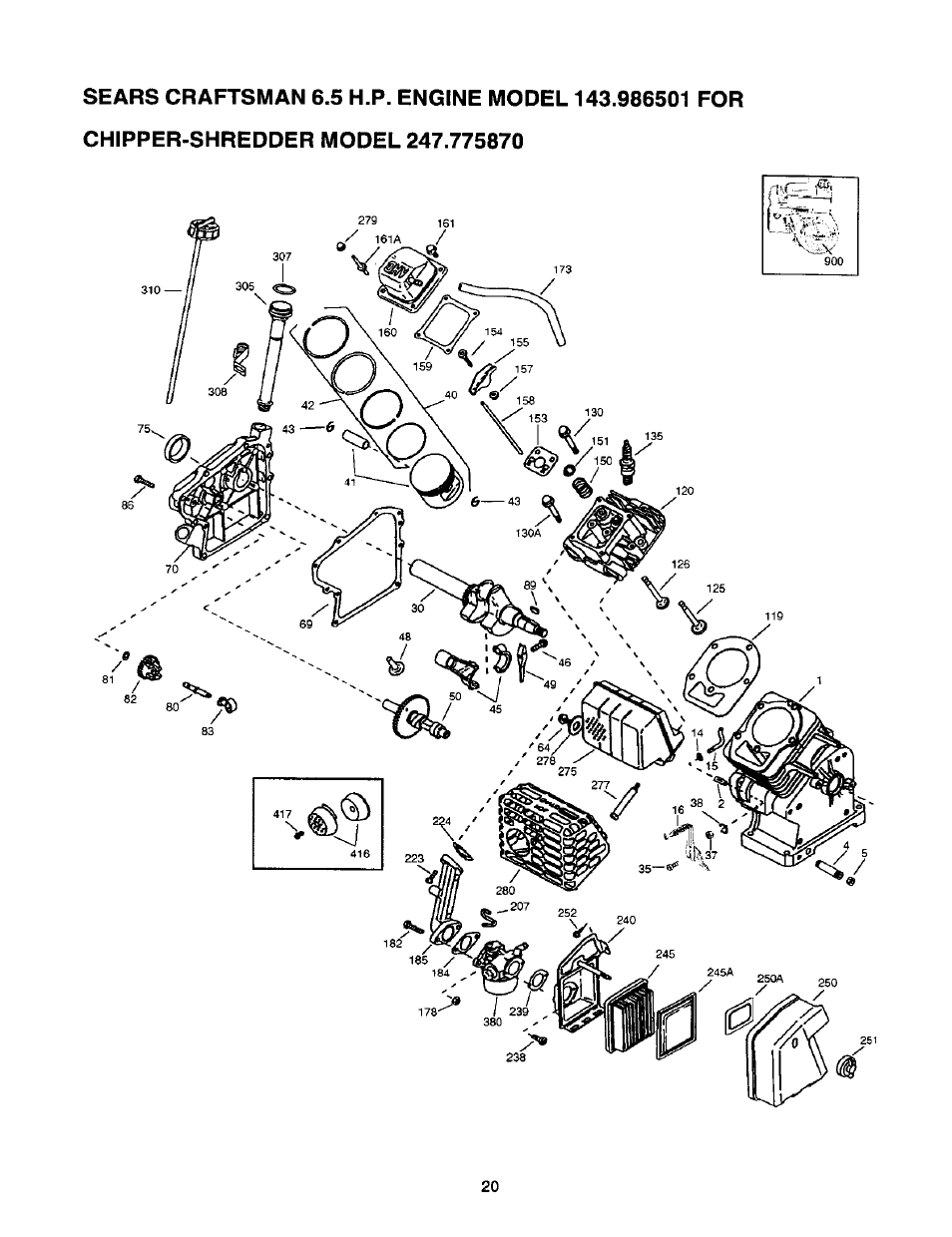 Craftsman 247.775870 User Manual | Page 20 / 25