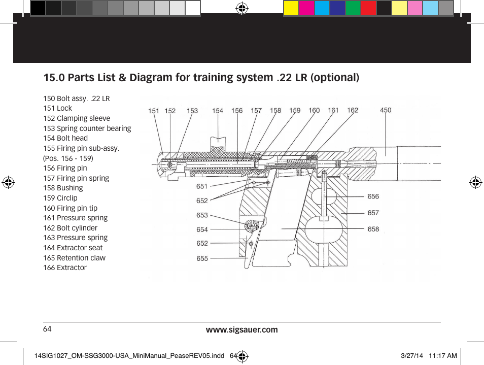 SIG SAUER SSG 3000 User Manual | Page 64 / 72