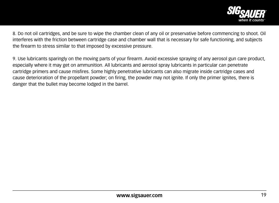 SIG SAUER SIG516 Rifle User Manual | Page 19 / 96