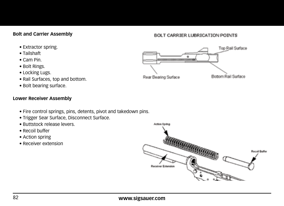 SIG SAUER SIG516 Rifle User Manual | Page 82 / 96