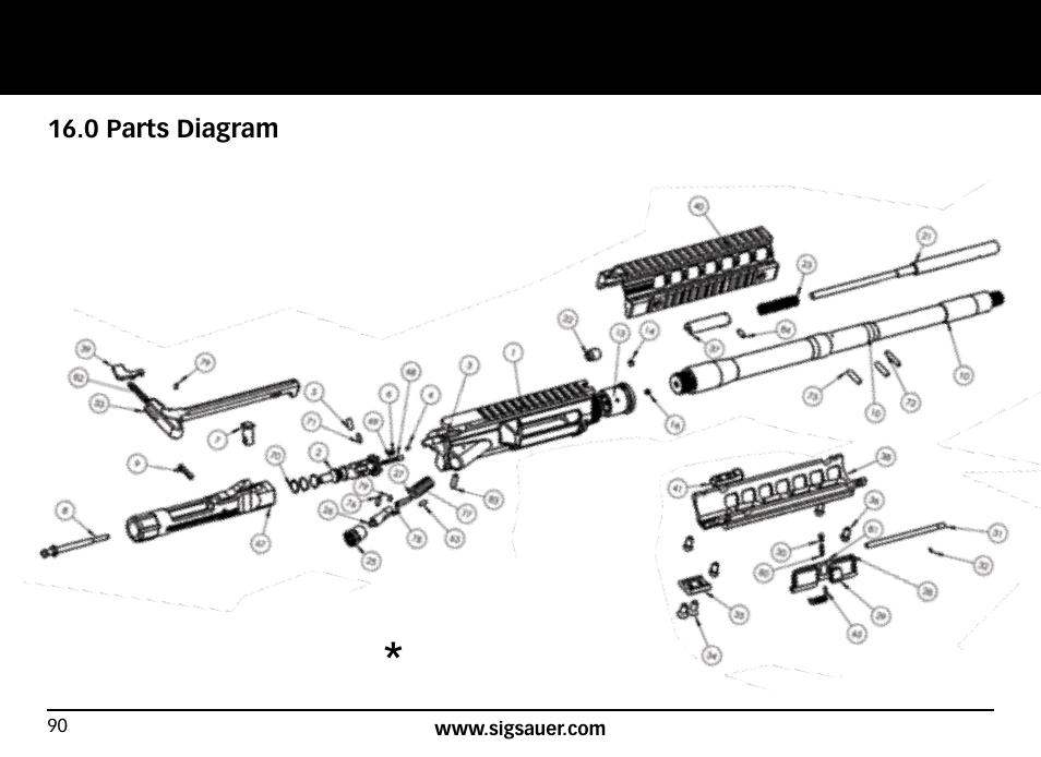 SIG SAUER SIG516 Rifle User Manual | Page 90 / 96