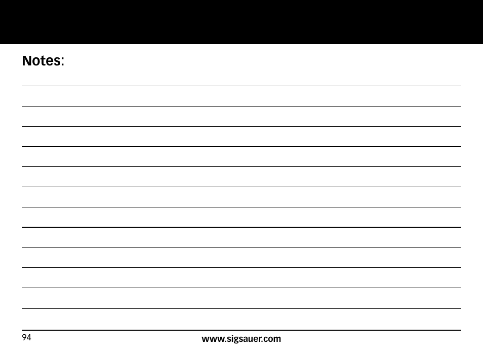 SIG SAUER SIG516 Rifle User Manual | Page 94 / 96