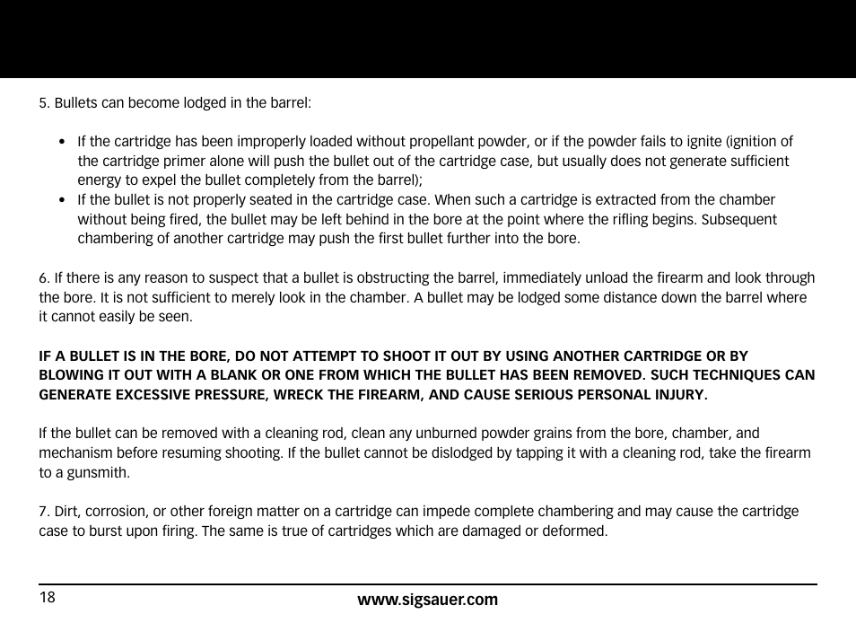 SIG SAUER SIG716 Rifle User Manual | Page 18 / 96
