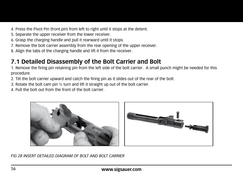SIG SAUER SIG716 Rifle User Manual | Page 56 / 96