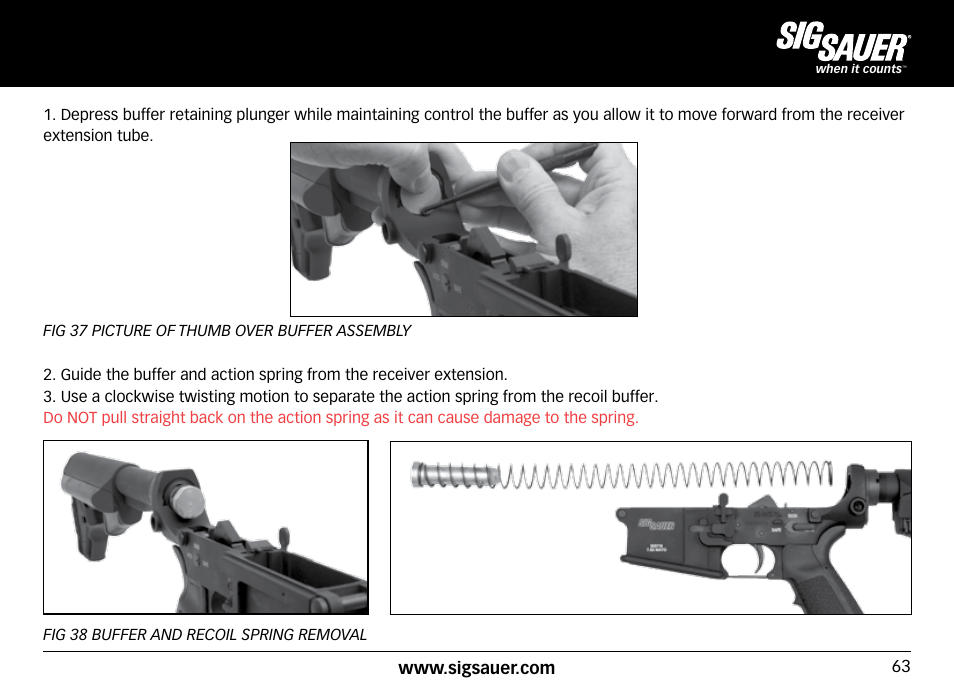 SIG SAUER SIG716 Rifle User Manual | Page 63 / 96