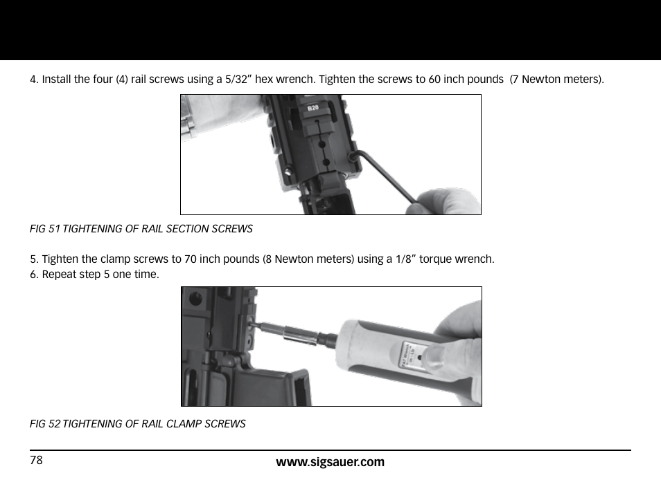 SIG SAUER SIG716 Rifle User Manual | Page 78 / 96