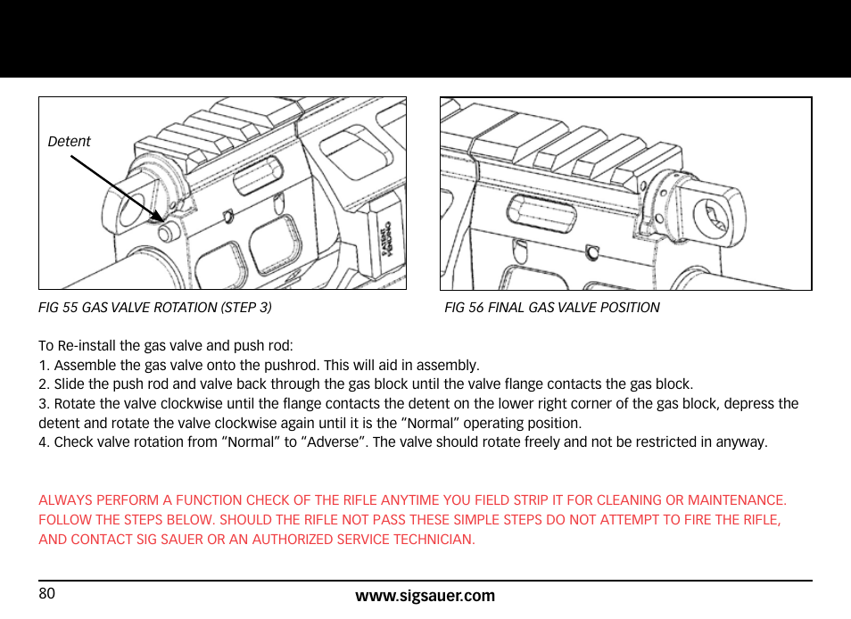 SIG SAUER SIG716 Rifle User Manual | Page 80 / 96
