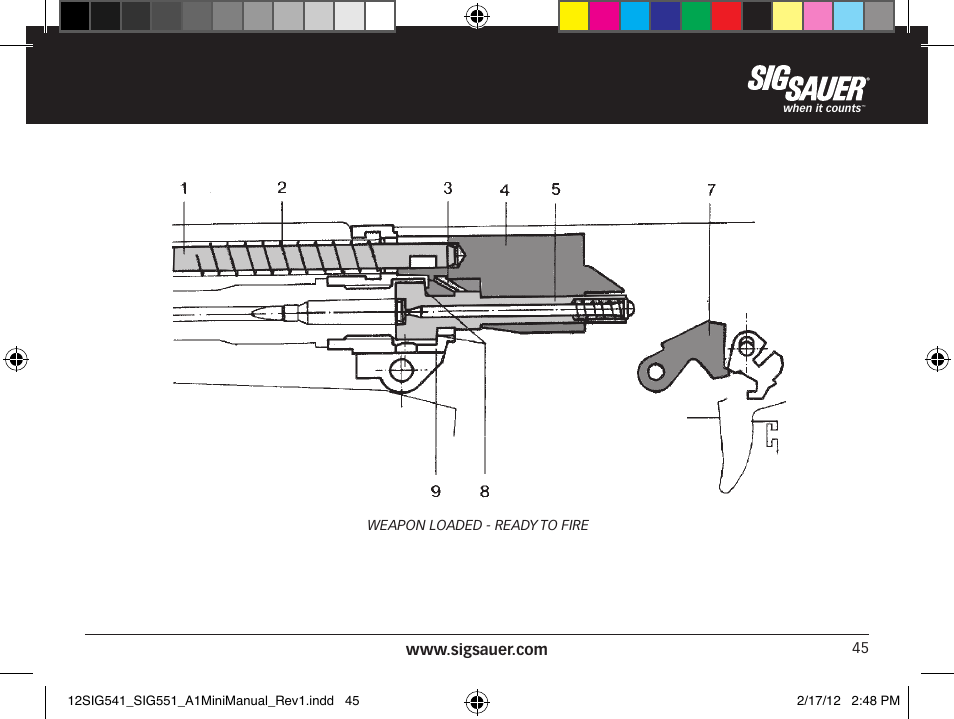 SIG SAUER SIG 551-A1 Rifle User Manual | Page 45 / 100