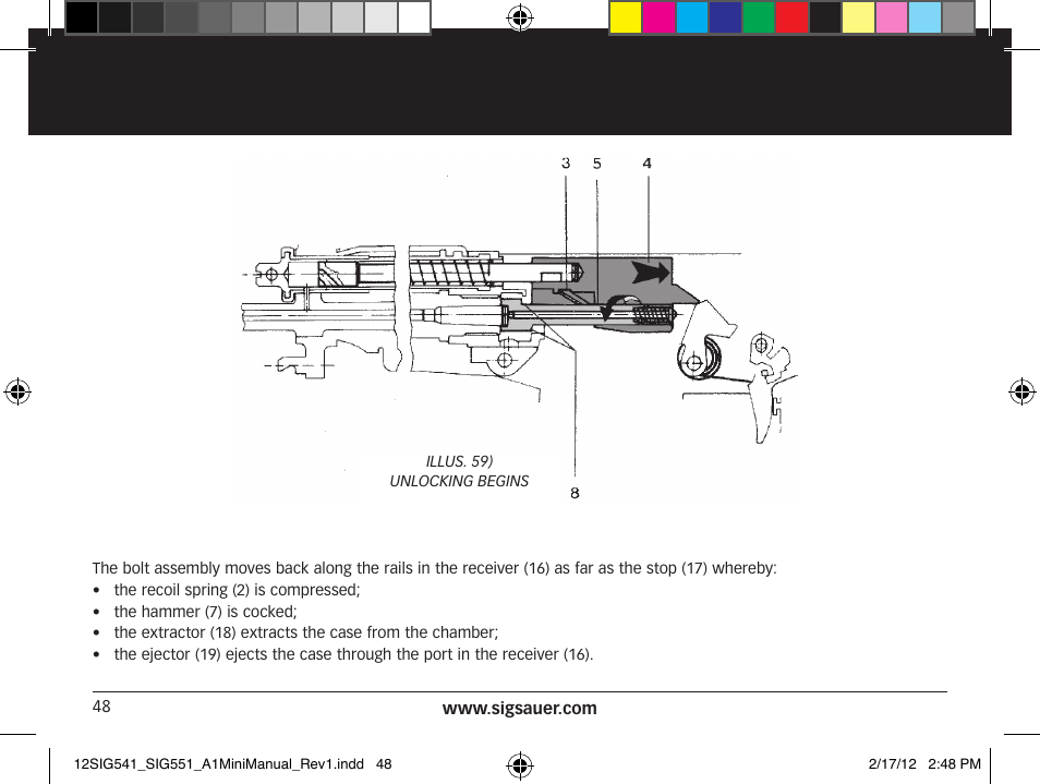 SIG SAUER SIG 551-A1 Rifle User Manual | Page 48 / 100