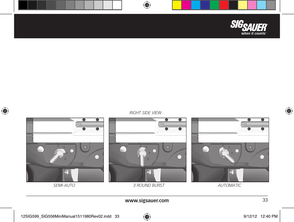 SIG SAUER SIG556 User Manual | Page 33 / 104