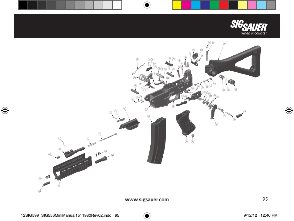 SIG SAUER SIG556 User Manual | Page 95 / 104