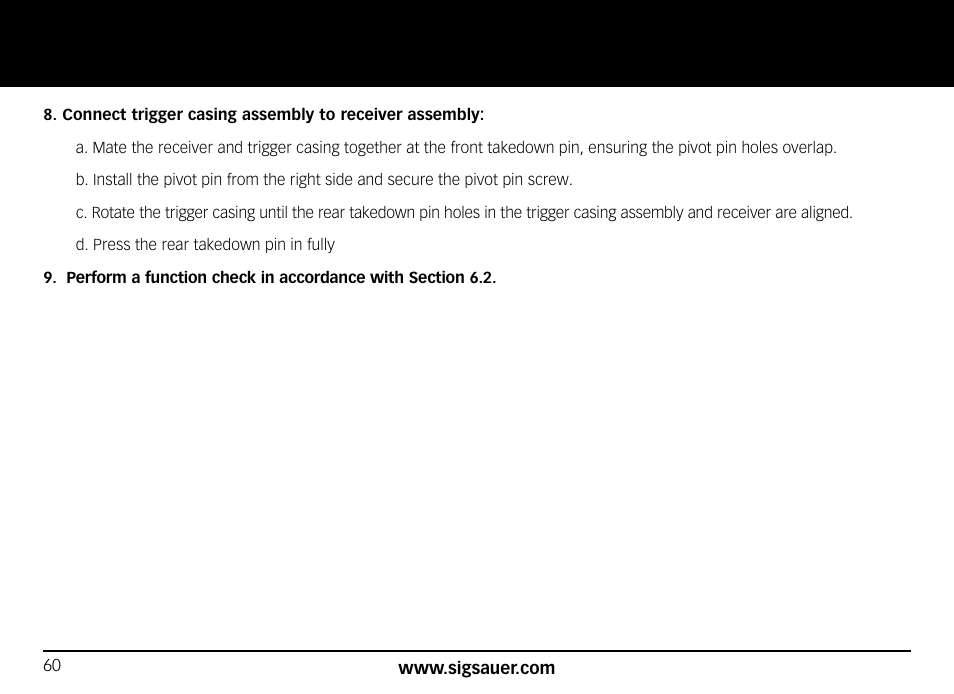 SIG SAUER SIG556xi User Manual | Page 60 / 84