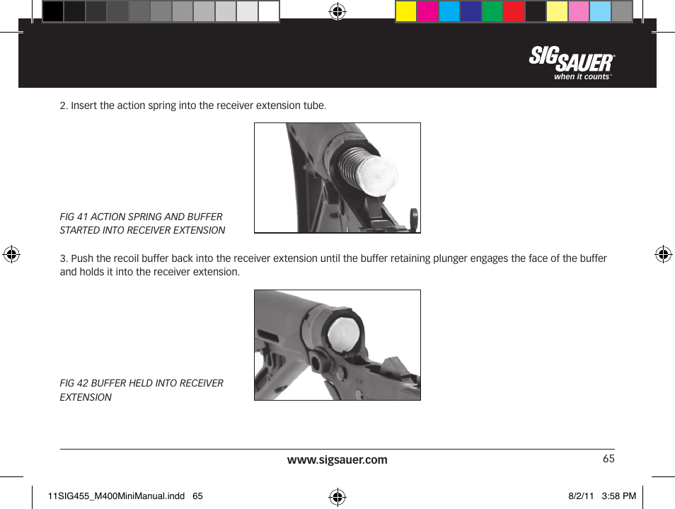 SIG SAUER SIGM400 Rifle User Manual | Page 65 / 84