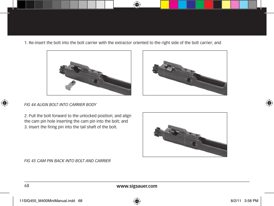 SIG SAUER SIGM400 Rifle User Manual | Page 68 / 84