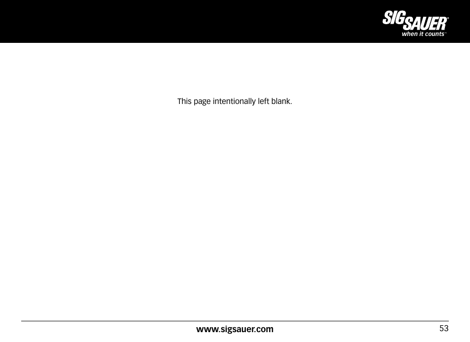 SIG SAUER SIG50 User Manual | Page 53 / 60