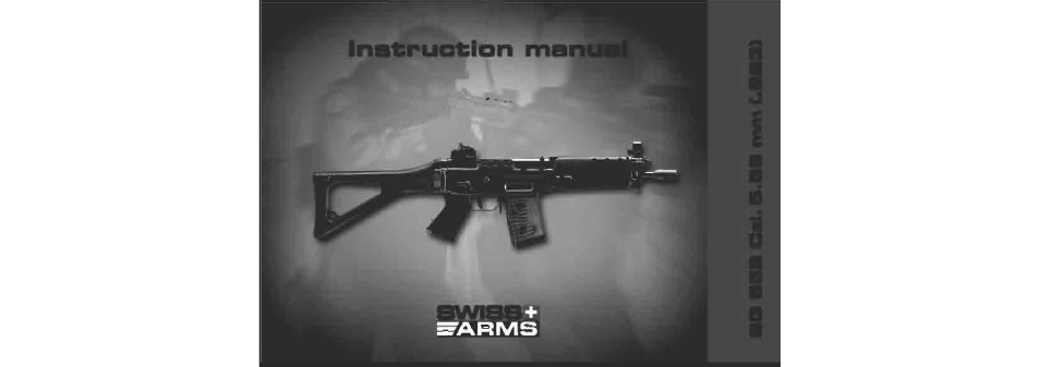 SIG SAUER SWISS ARMS SG552 User Manual | 33 pages