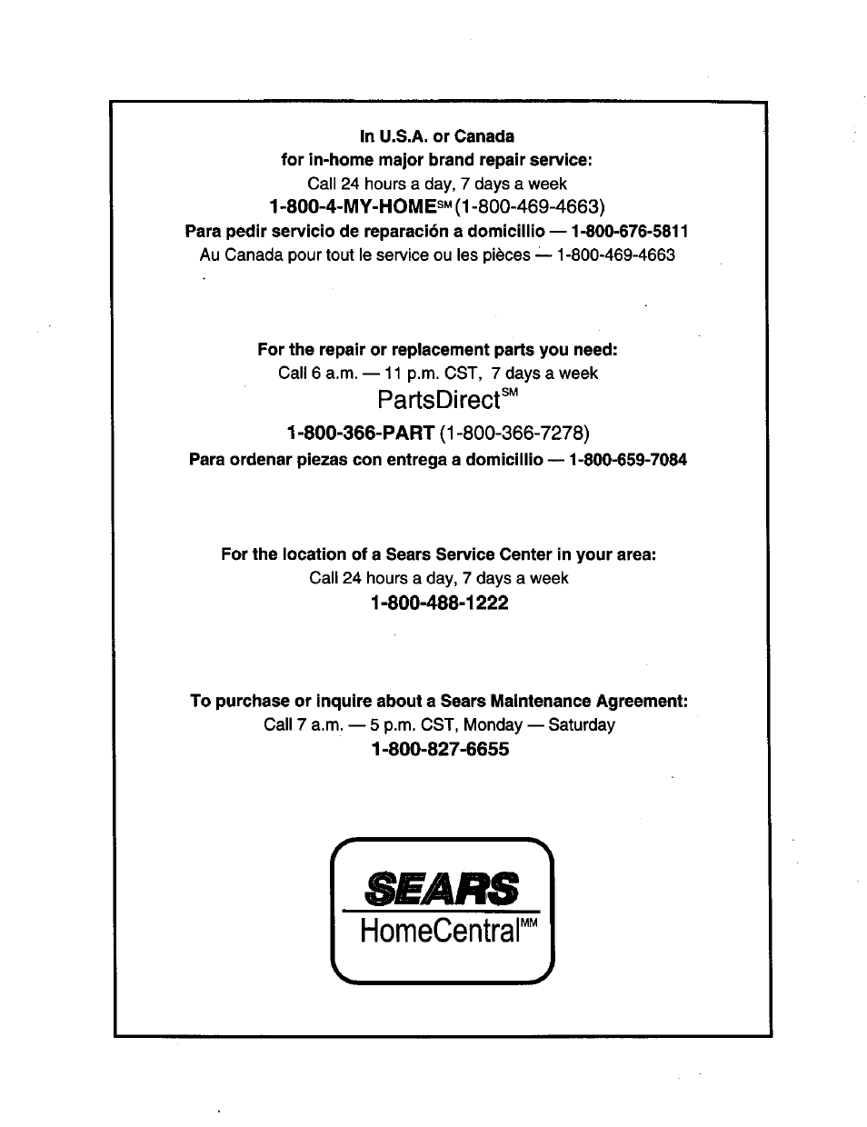 Partsdirect | Craftsman 247.388250 User Manual | Page 26 / 26