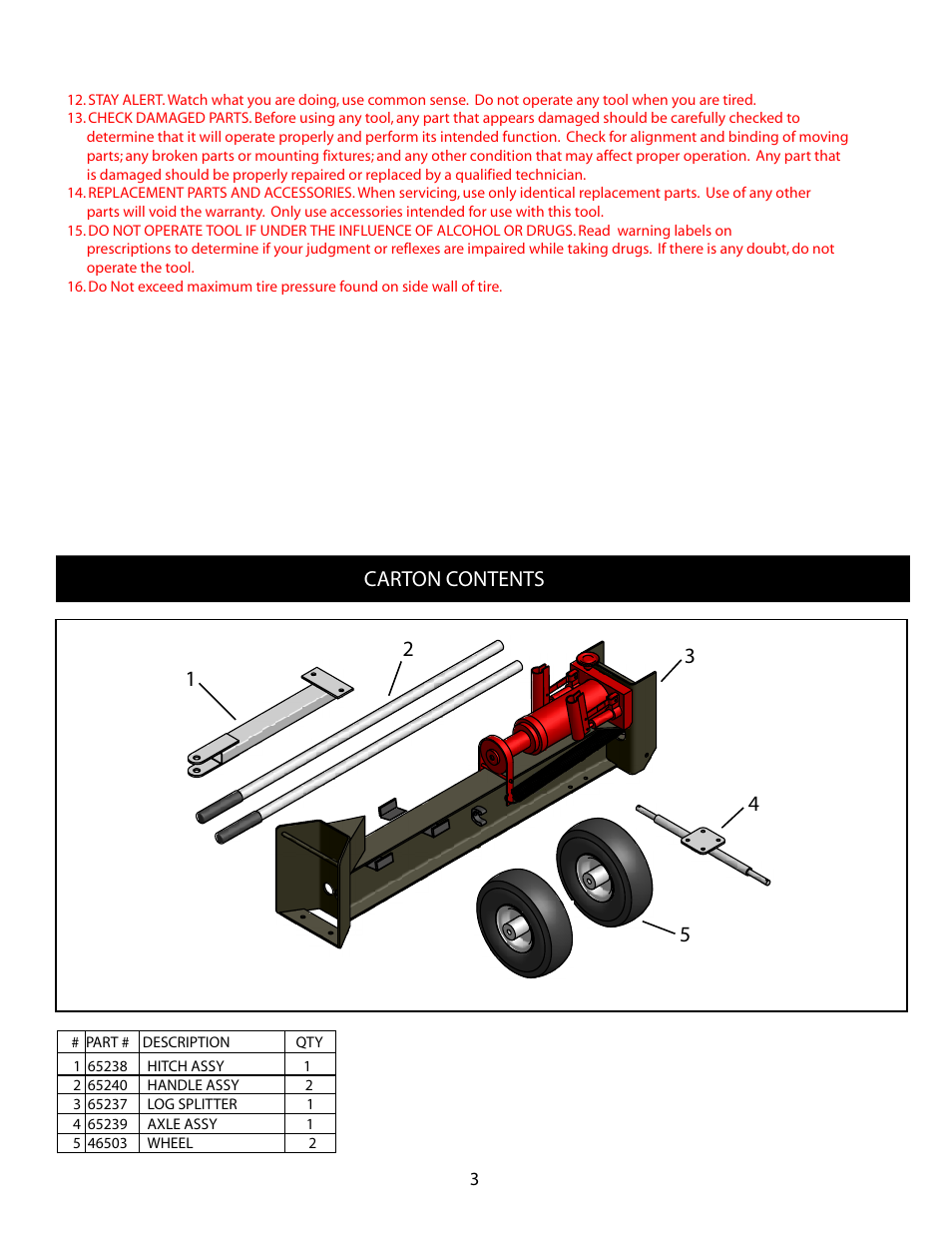 Craftsman 486.2454 User Manual | Page 3 / 8