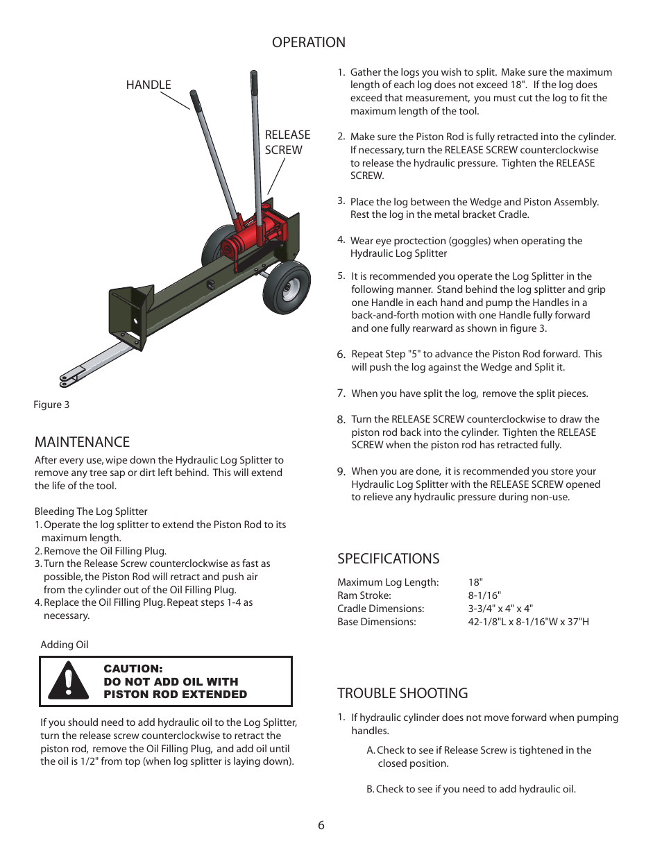 Craftsman 486.2454 User Manual | Page 6 / 8