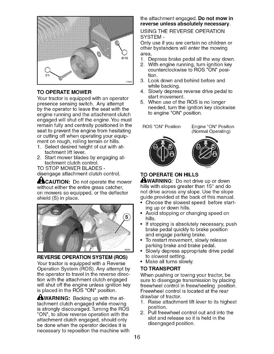 Craftsman 917.276920 User Manual | Page 16 / 68