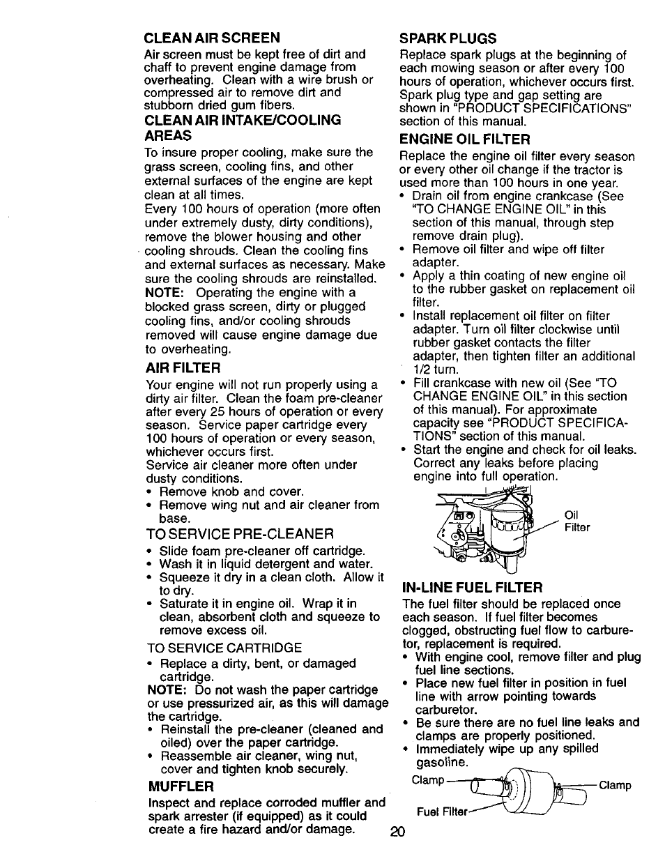 Craftsman 917.271142 User Manual | Page 20 / 60